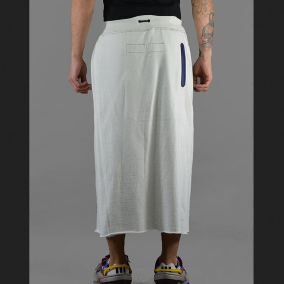 NEW RARE FUMITO GANRYU Sweat Pants/Skort in Navy Blue size 1 Japanese - Picture 4 of 13